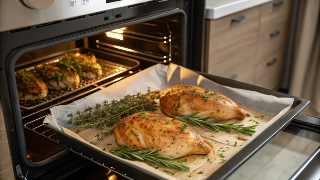 Baking Chicken Breasts in Oven